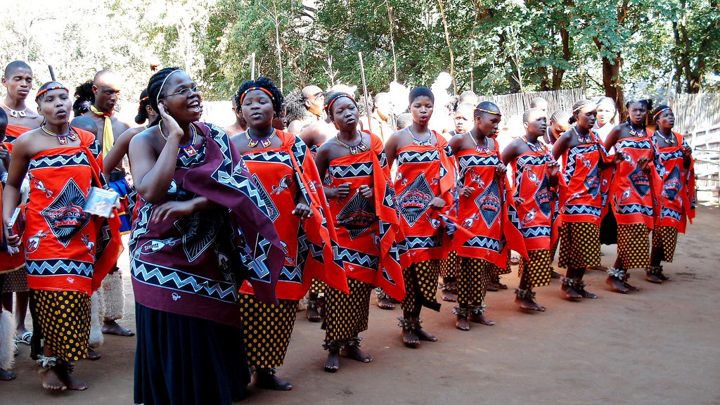 music and dance in swazi traditional wedding