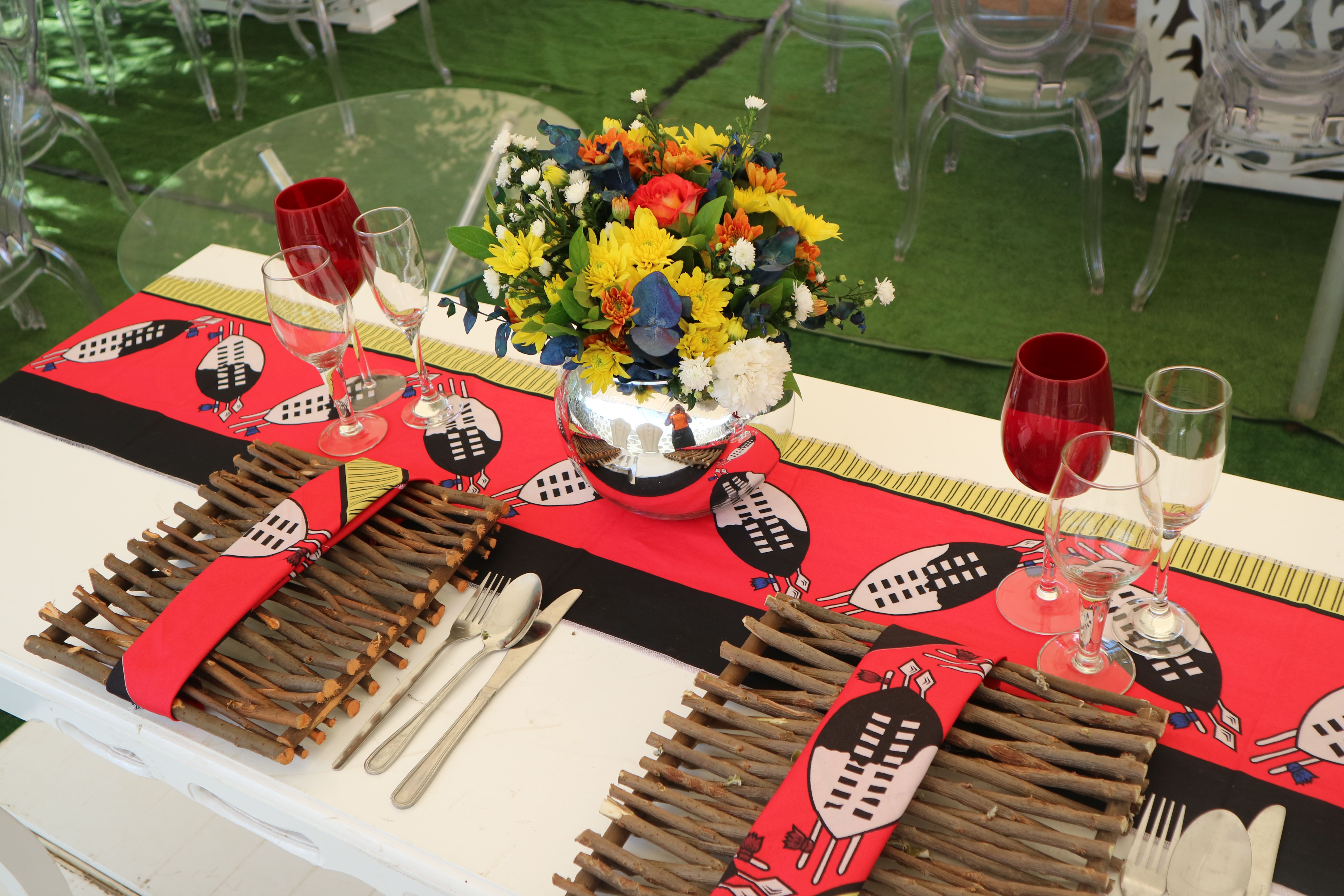 swazi traditional decor for wedding