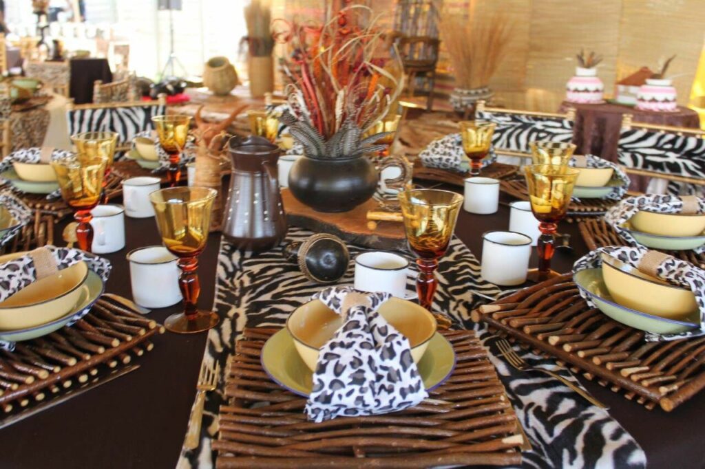 swazi traditional wedding decor