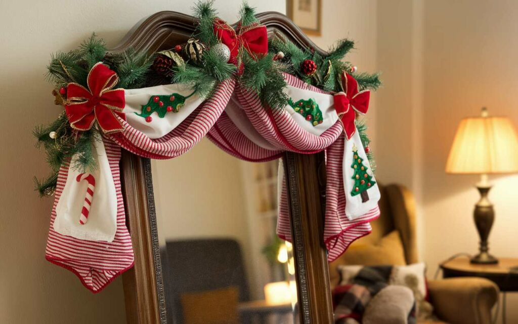 8 Stylish and Safe Tips to Decorate Christmas Mirror