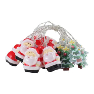 Santa Claus and Snowman Light01