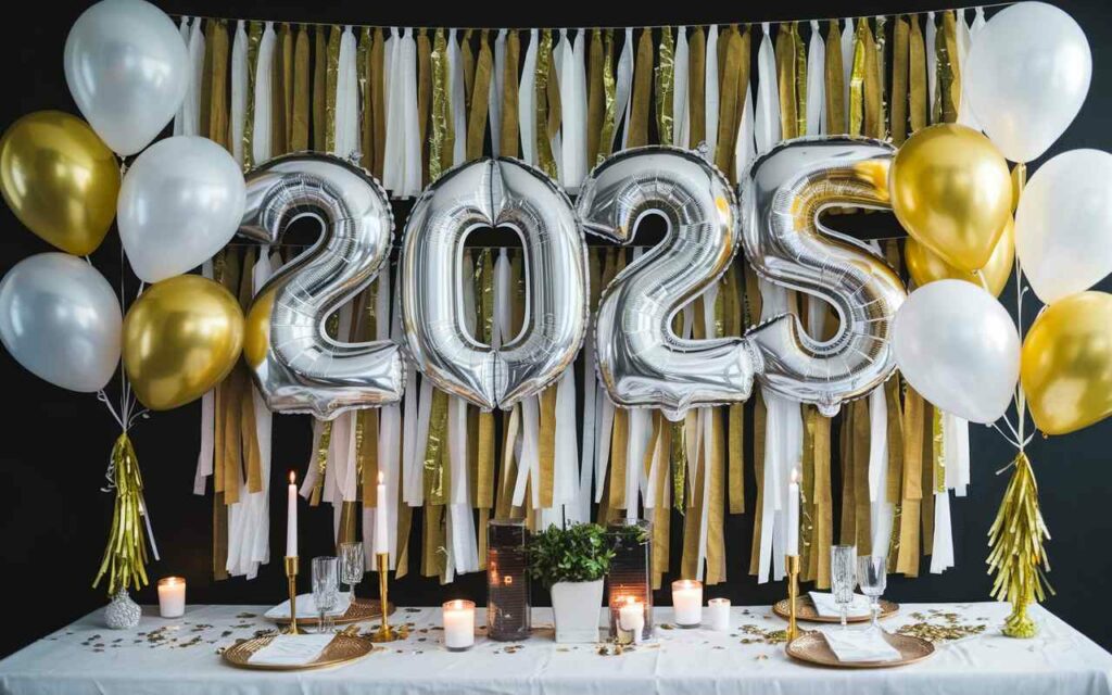 How to Decorate New Year's Centerpieces