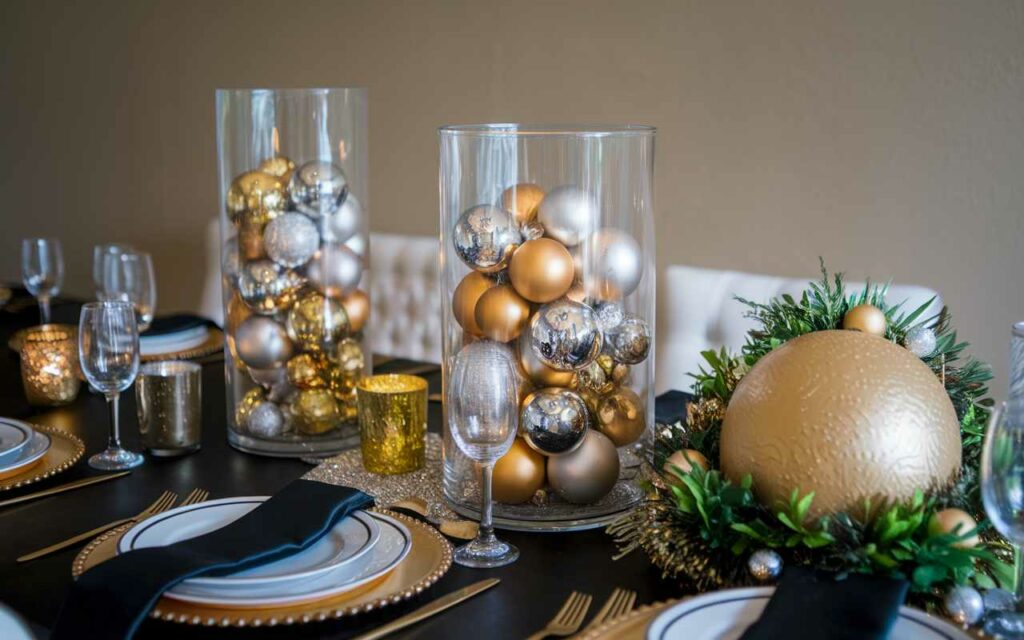 How to Decorate New Year's Table